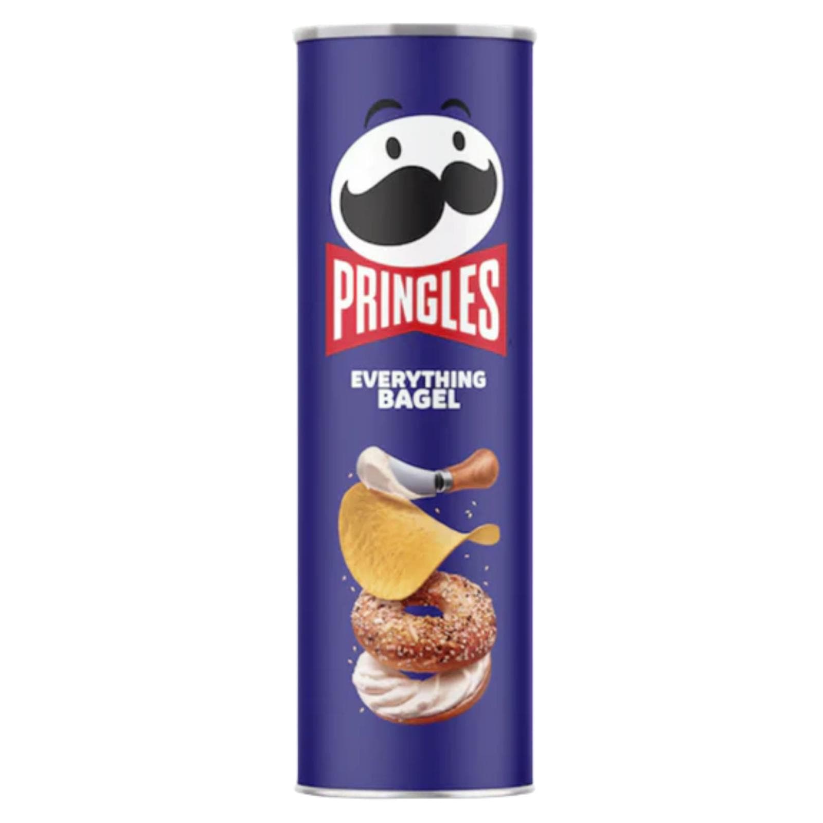 Pringles Range America, Canada & Korea Super Exclusive Crisps - Select Flavour - Everything Bagel 156g