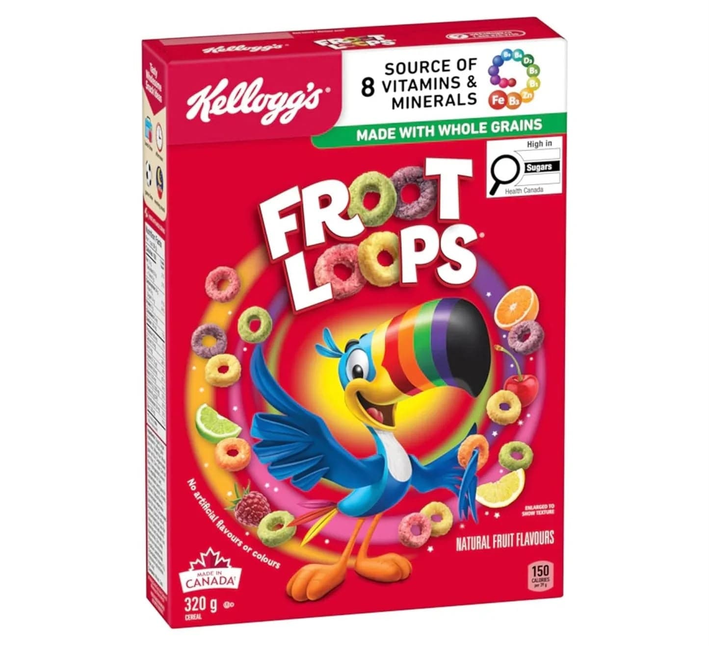 Imported Cereal Range - America & Canada - Froot Loops Original 320g