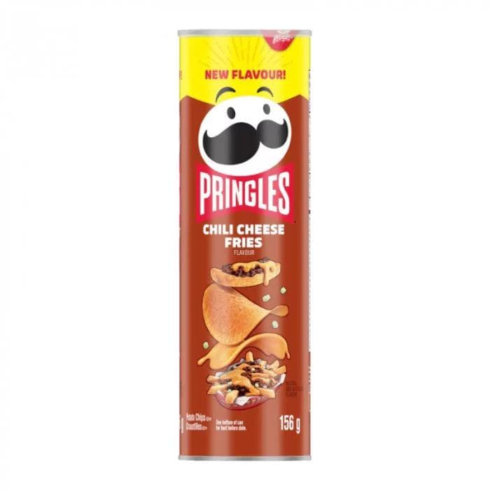 Pringles Range America, Canada & Korea Super Exclusive Crisps - Select Flavour - Chilli Cheese Fries 155g