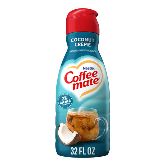 Nestle Coffee Mate Coconut Crème Liquid Creamer 946ml (America)