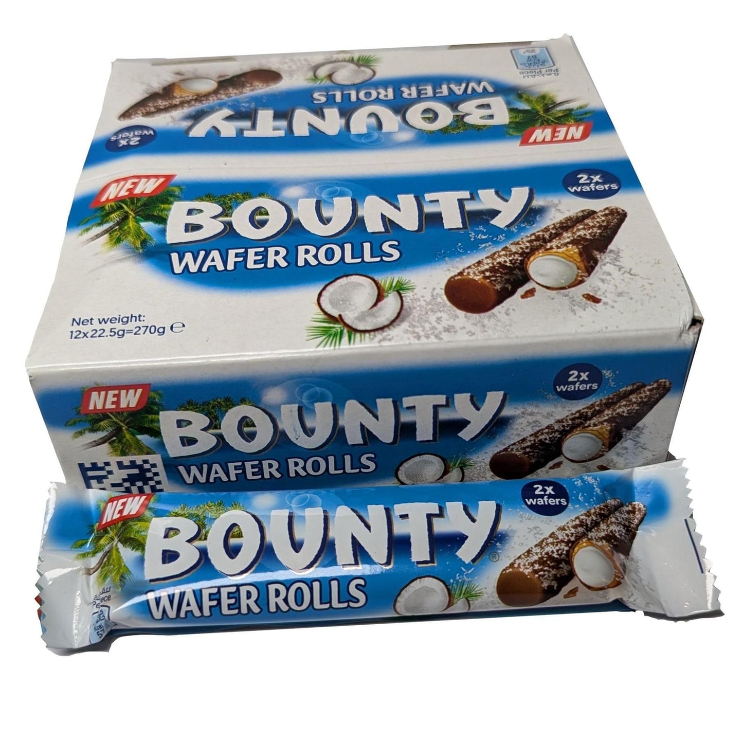 Bounty Wafer Rolls 12 Pack (BBE:04/2025)