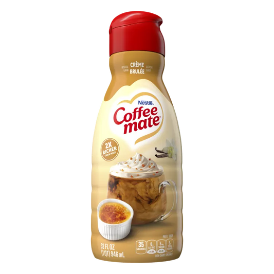 Nestle Coffee Mate Crème Brûlée 946ml Liquid Creamer (America)