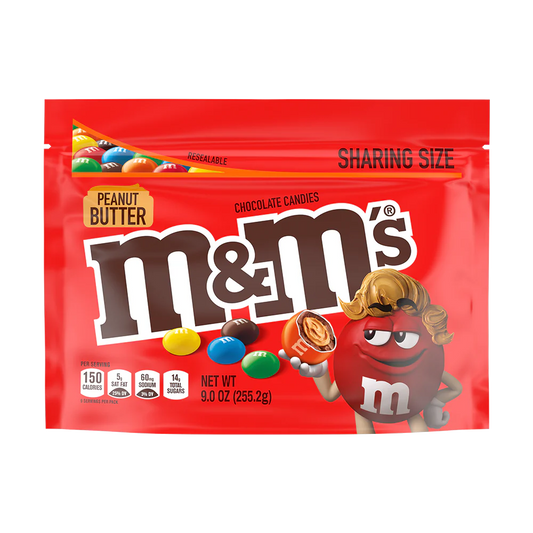 M&M’s Peanut Butter Sharing Size 255g (America)