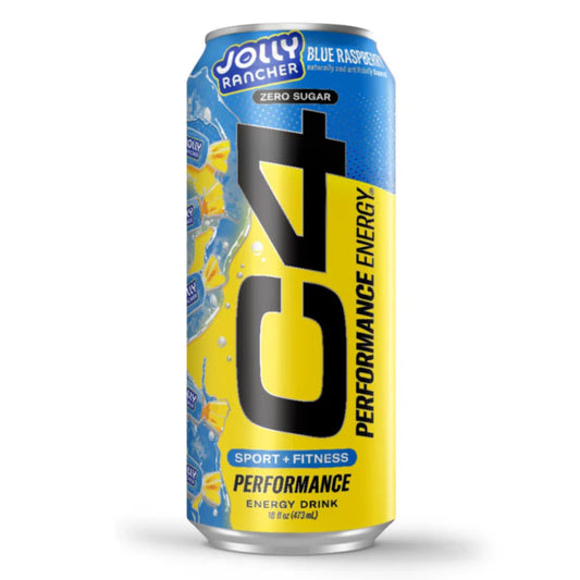 C4 Jolly Rancher Blue Rapsberry Energy Drink - 473ml - America