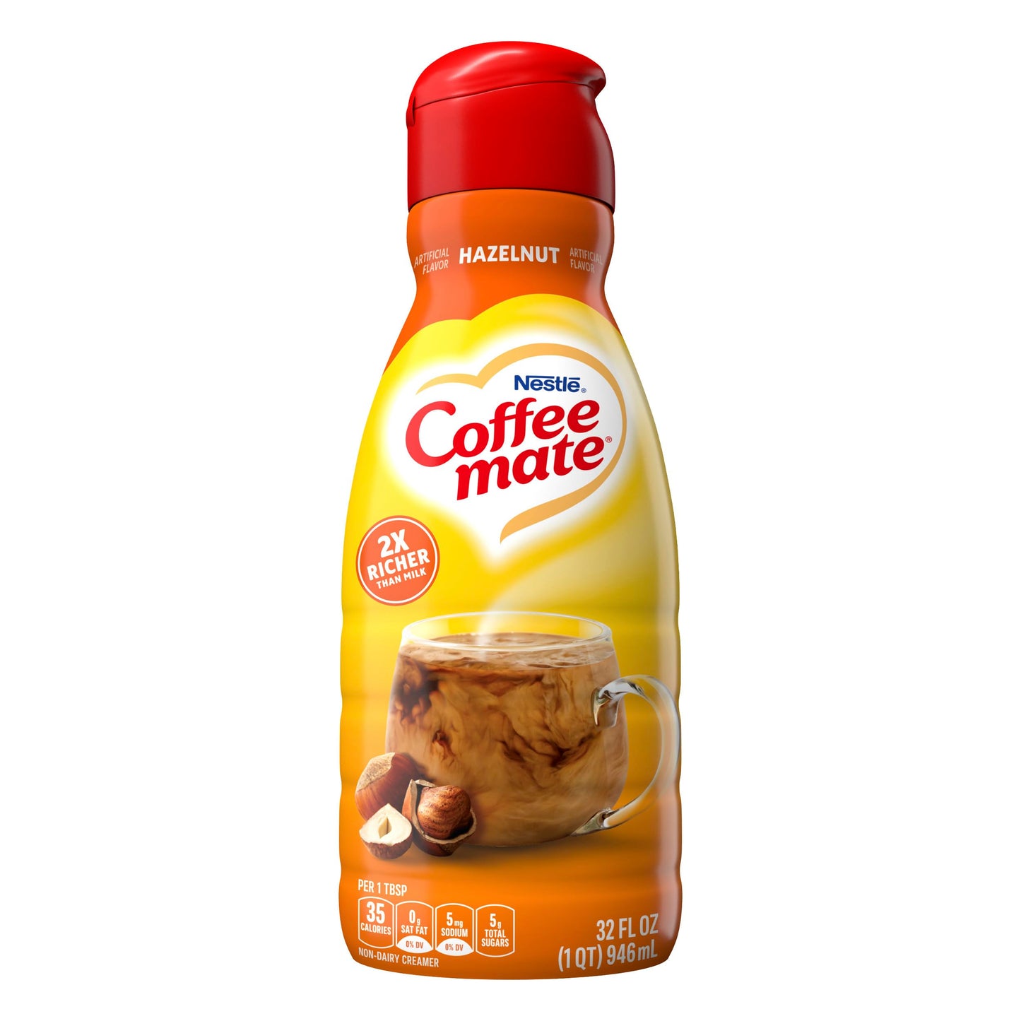 Nestle Coffee Mate Hazelnut 946ml Liquid Creamer (America)