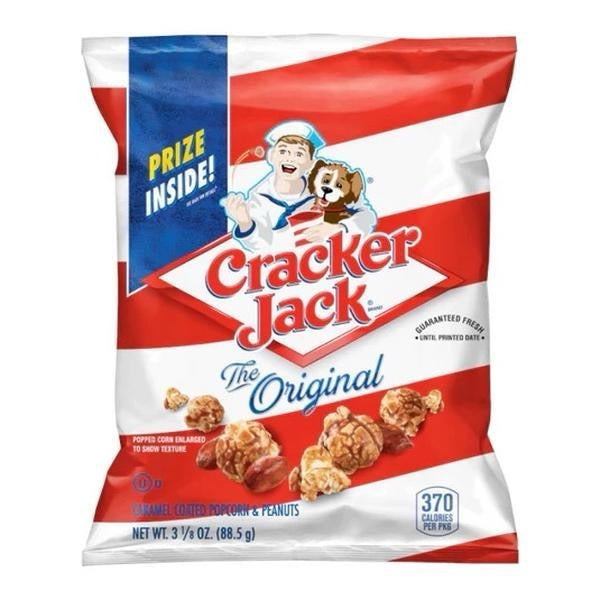 Cracker Jack Original Caramel Coated Popcorn & Peanuts 88.5g (America)