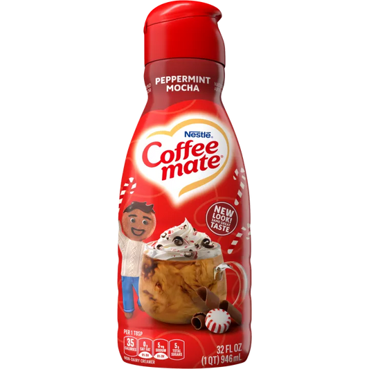 Nestle Coffee Mate Peppermint Mocha Liquid Creamer 946ml (America)