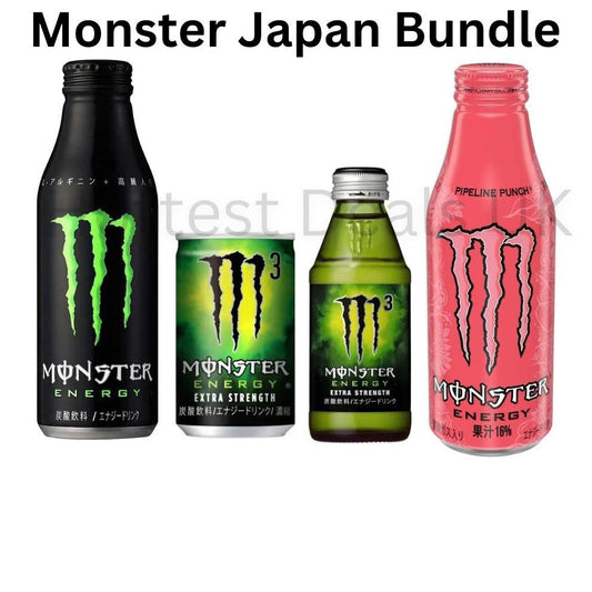 Monster Japan Bundle Super Rare Limited Edition Bundle - 4 Drinks