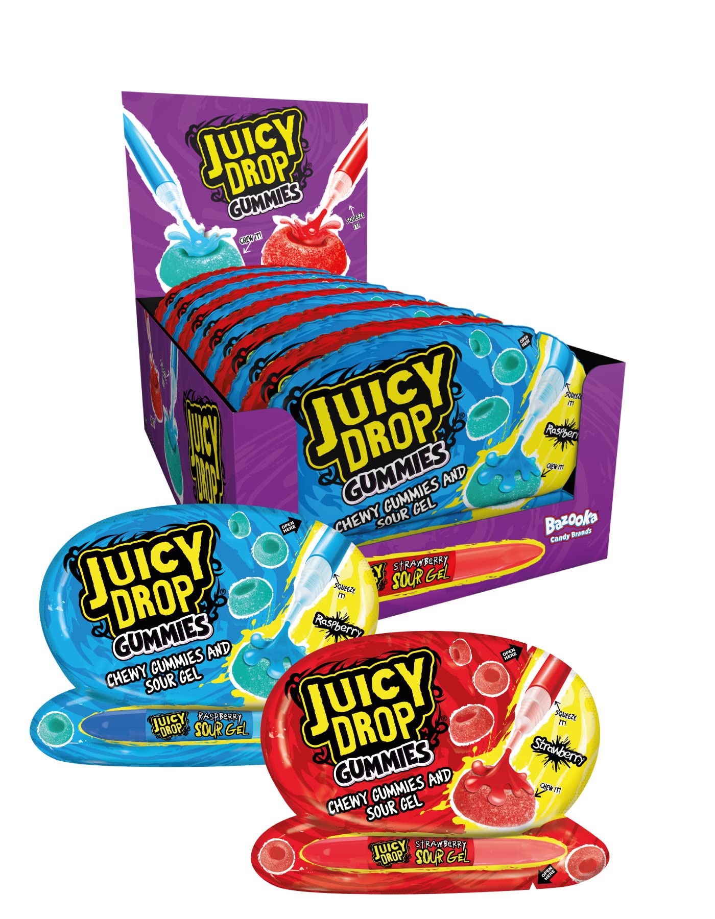 Juicy Drop Gummies Full Box of 12 [BBE 04/2025]