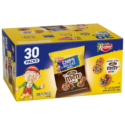 M&M’s Keebler Bites Full Box (30x45g) (America)