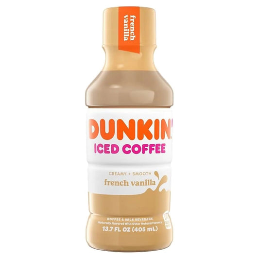 Dunkin’ Iced Coffee French Vanilla 405ml (America)