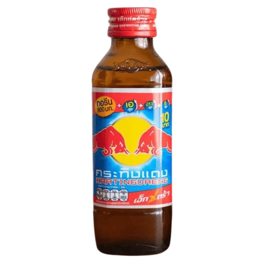 Red Bull Kratingdaeng 145ml Glass Red Cap (Thailand)